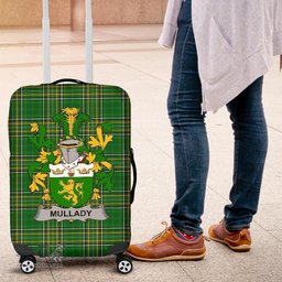 Irish Mullady or O'Mullady Coat of Arms Family Crest Ireland Luggage Cover Irish National Tartan Irish County Luggage Cover