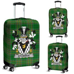 Irish Stubber Coat of Arms Family Crest Ireland Luggage Cover Irish National Tartan Irish County Luggage Cover