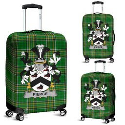 Irish Pierce Coat of Arms Family Crest Ireland Luggage Cover Irish National Tartan Irish County Luggage Cover