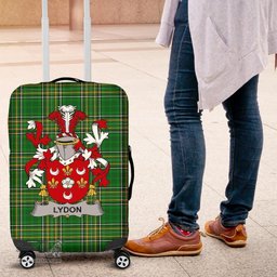 Irish Lydon or Leyden Coat of Arms Family Crest Ireland Luggage Cover Irish National Tartan Irish County Luggage Cover