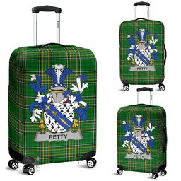 Irish Petty Coat of Arms Family Crest Ireland Luggage Cover Irish National Tartan Irish County Luggage Cover