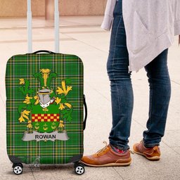 Irish Rowan Coat of Arms Family Crest Ireland Luggage Cover Irish National Tartan Irish County Luggage Cover
