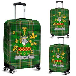 Irish Rowan Coat of Arms Family Crest Ireland Luggage Cover Irish National Tartan Irish County Luggage Cover