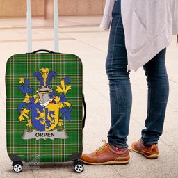 Irish Orpen Coat of Arms Family Crest Ireland Luggage Cover Irish National Tartan Irish County Luggage Cover