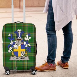 Irish Osborne Coat of Arms Family Crest Ireland Luggage Cover Irish National Tartan Irish County Luggage Cover