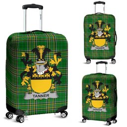Irish Tanner Coat of Arms Family Crest Ireland Luggage Cover Irish National Tartan Irish County Luggage Cover