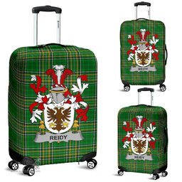 Irish Reidy or O'Reidy Coat of Arms Family Crest Ireland Luggage Cover Irish National Tartan Irish County Luggage Cover