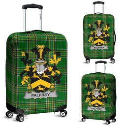 Irish Palfrey Coat of Arms Family Crest Ireland Luggage Cover Irish National Tartan Irish County Luggage Cover