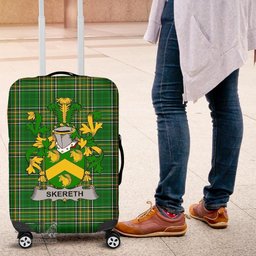 Irish Skereth or Skerret Coat of Arms Family Crest Ireland Luggage Cover Irish National Tartan Irish County Luggage Cover