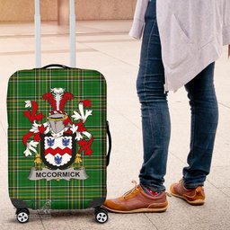 Irish McCormick Coat of Arms Family Crest Ireland Luggage Cover Irish National Tartan Irish County Luggage Cover
