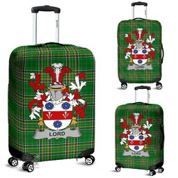 Irish Lord Coat of Arms Family Crest Ireland Luggage Cover Irish National Tartan Irish County Luggage Cover
