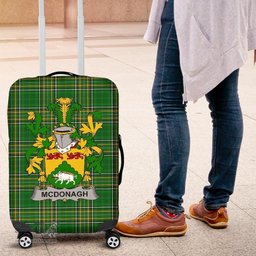 Irish McDonagh or McDonogh Coat of Arms Family Crest Ireland Luggage Cover Irish National Tartan Irish County Luggage Cover