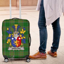 Irish English Coat of Arms Family Crest Ireland Luggage Cover Irish National Tartan Irish County Luggage Cover