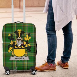 Irish Wogan Coat of Arms Family Crest Ireland Luggage Cover Irish National Tartan Irish County Luggage Cover