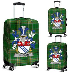 Irish Whelan Coat of Arms Family Crest Ireland Luggage Cover Irish National Tartan Irish County Luggage Cover
