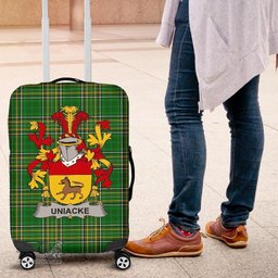 Irish Uniacke Coat of Arms Family Crest Ireland Luggage Cover Irish National Tartan Irish County Luggage Cover
