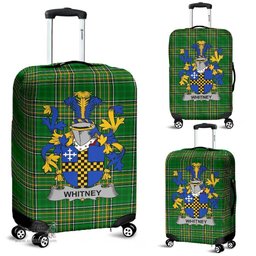 Irish Whitney Coat of Arms Family Crest Ireland Luggage Cover Irish National Tartan Irish County Luggage Cover