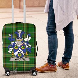 Irish Waters Coat of Arms Family Crest Ireland Luggage Cover Irish National Tartan Irish County Luggage Cover