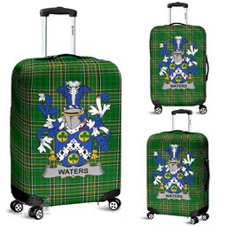 Irish Waters Coat of Arms Family Crest Ireland Luggage Cover Irish National Tartan Irish County Luggage Cover