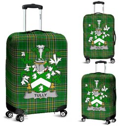 Irish Tuly or McAtilla Coat of Arms Family Crest Ireland Luggage Cover Irish National Tartan Irish County Luggage Cover