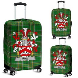 Irish Wad Coat of Arms Family Crest Ireland Luggage Cover Irish National Tartan Irish County Luggage Cover