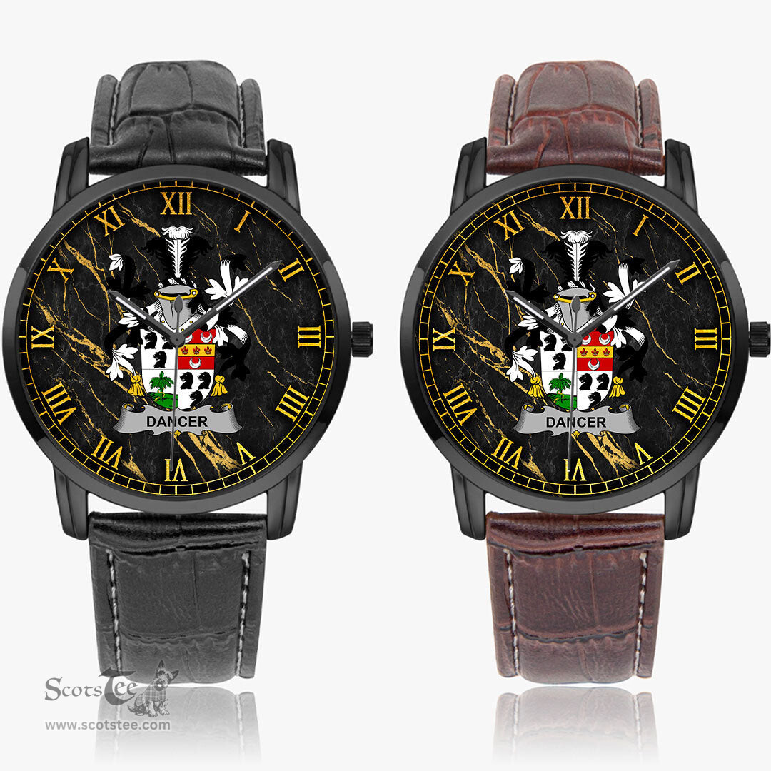 Irish Dancer Irish Coat of Arms Irish Watch Instafamous Quartz Leather Strap