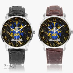 Irish Carrie or O Carrie Irish Coat of Arms Irish Watch Instafamous Quartz Leather Strap
