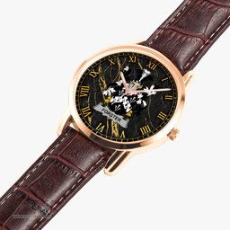 Irish Forster Irish Coat of Arms Irish Watch Instafamous Quartz Leather Strap