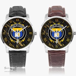 Irish House of CONROY O MULCONRY Irish Coat of Arms Irish Watch Instafamous Quartz Leather Strap