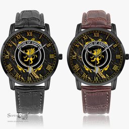 Irish House of GRIFFIN Irish Coat of Arms Irish Watch Instafamous Quartz Leather Strap