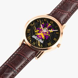 Irish Hyde Irish Coat of Arms Irish Watch Instafamous Quartz Leather Strap