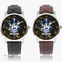 Irish Phillips Irish Coat of Arms Irish Watch Instafamous Quartz Leather Strap