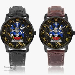 Irish Rafter Irish Coat of Arms Irish Watch Instafamous Quartz Leather Strap