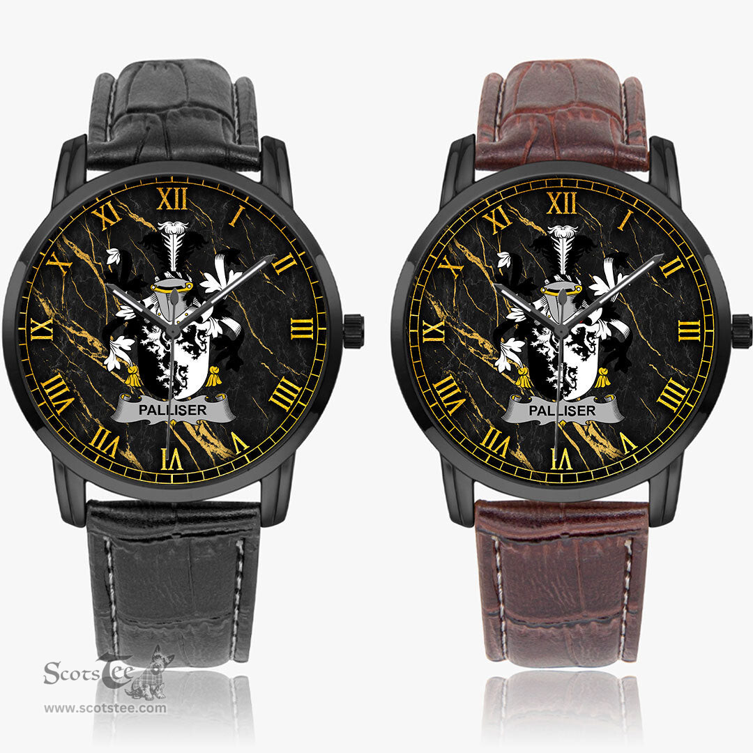 Irish Palliser Irish Coat of Arms Irish Watch Instafamous Quartz Leather Strap