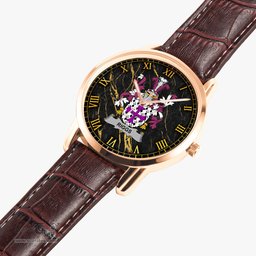 Irish Riggs Irish Coat of Arms Irish Watch Instafamous Quartz Leather Strap