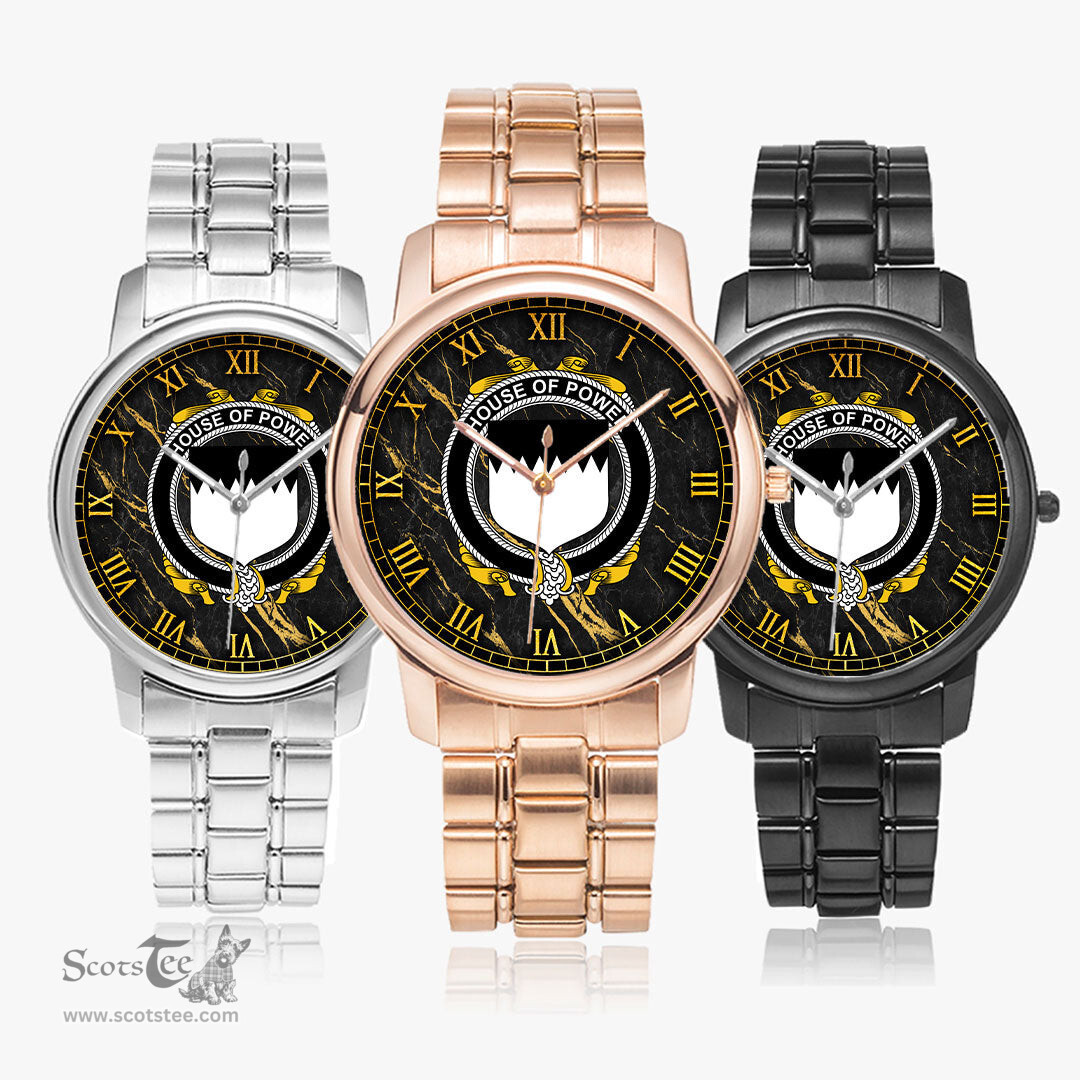 Irish House of POWER Irish Coat of Arms Irish Watch Folding Clasp Type Stainless Steel Quartz Watch