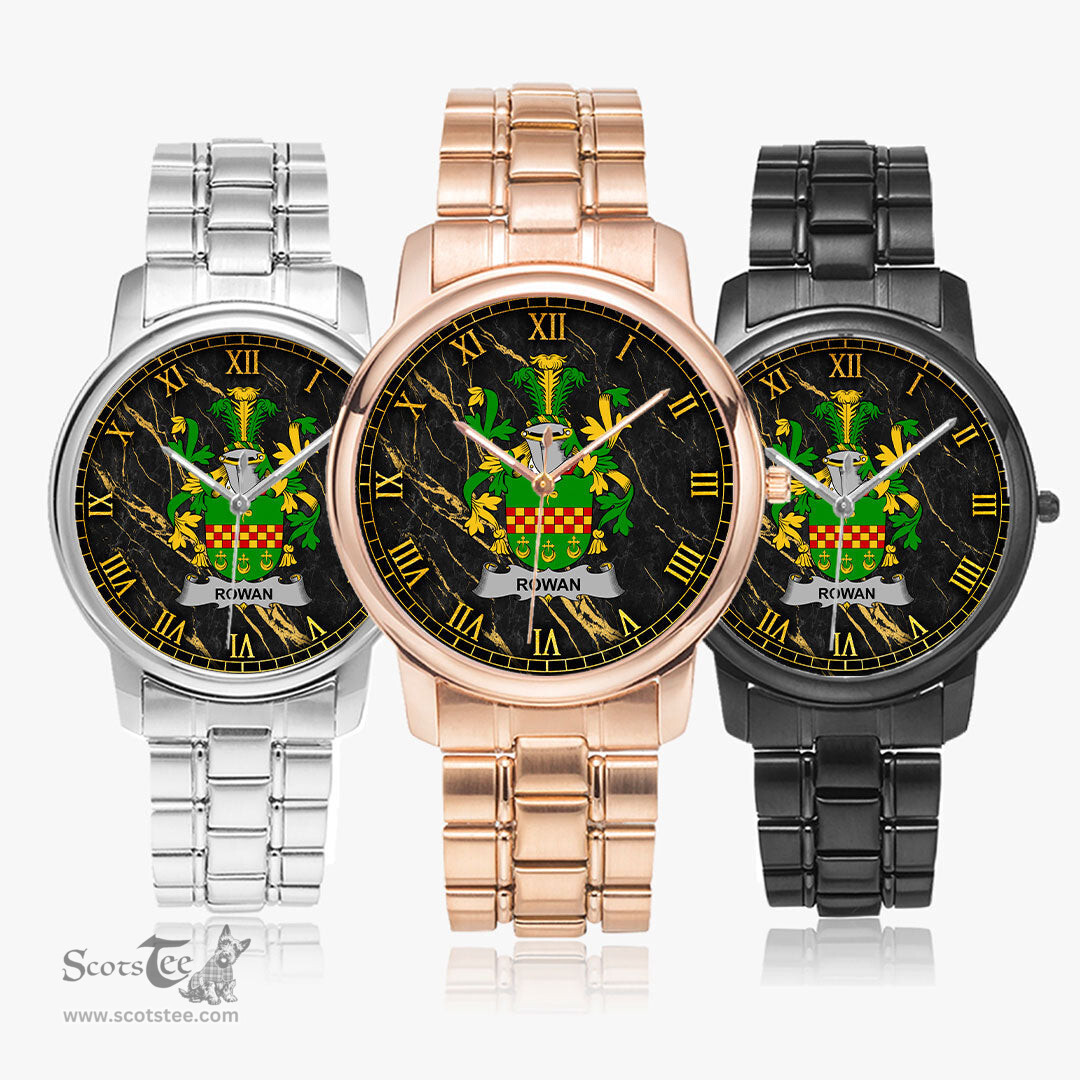 Irish Rowan Irish Coat of Arms Irish Watch Folding Clasp Type Stainless Steel Quartz Watch