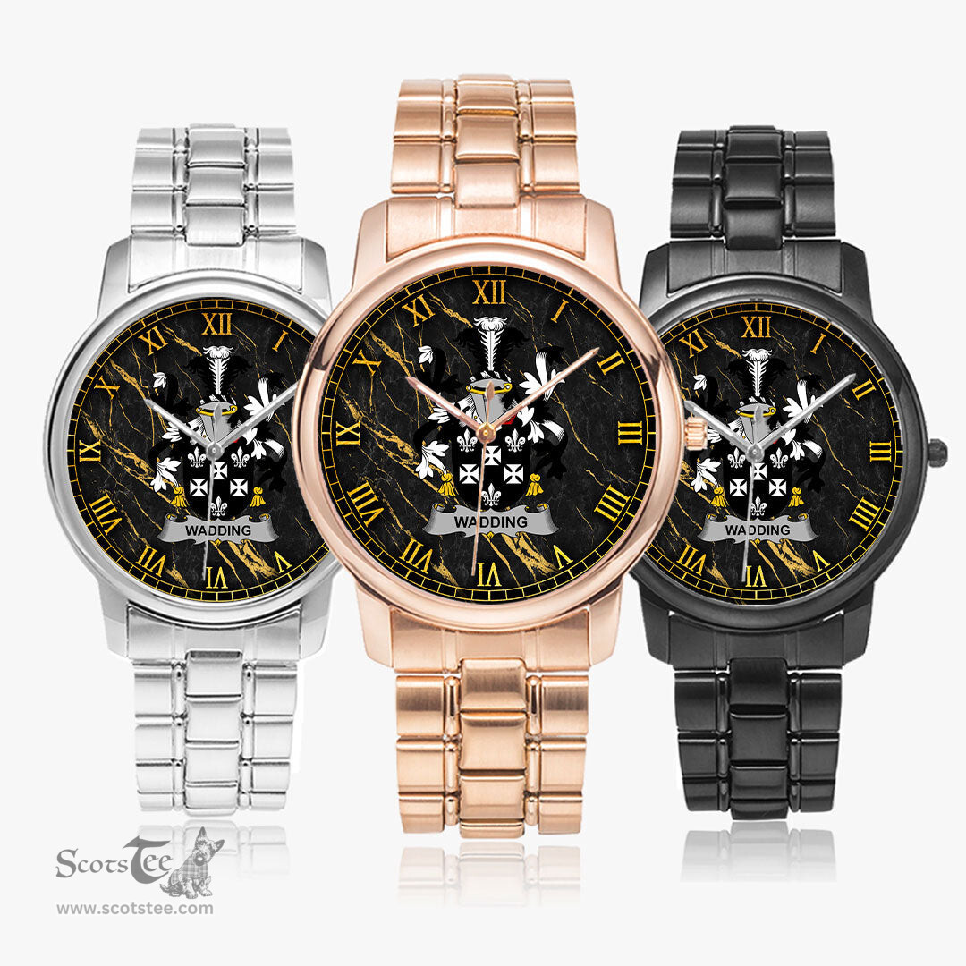 Irish Wadding Irish Coat of Arms Irish Watch Folding Clasp Type Stainless Steel Quartz Watch