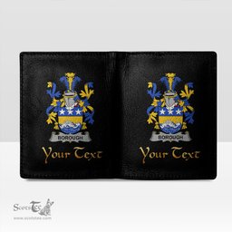 Irish Borough Coat of Arms Family Crest Irish Leather Wallet