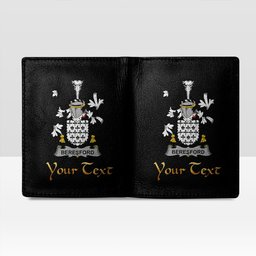 Irish Beresford Coat of Arms Family Crest Irish Leather Wallet