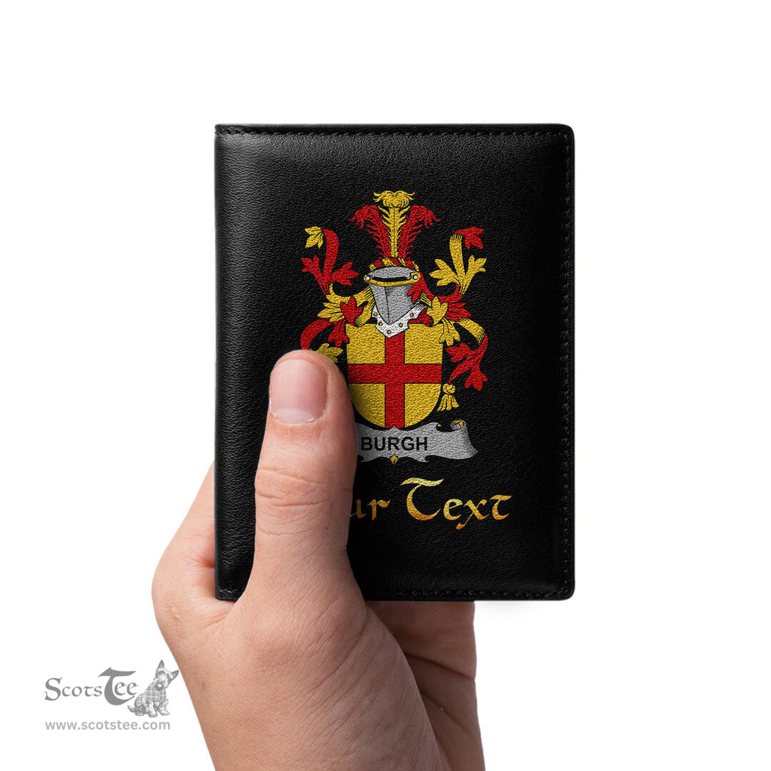 Irish Burgh Coat of Arms Family Crest Irish Leather Wallet
