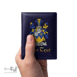 Irish Cramer Coat of Arms Family Crest Irish Leather Wallet