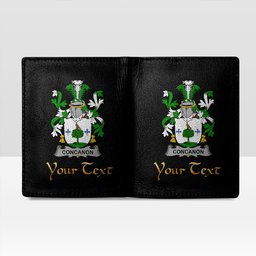 Irish Concanon or O Concanon Coat of Arms Family Crest Irish Leather Wallet