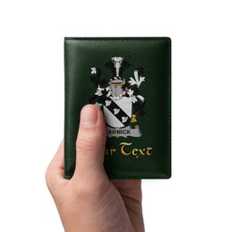 Irish Carmick Coat of Arms Family Crest Irish Leather Wallet