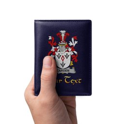 Irish Carden Coat of Arms Family Crest Irish Leather Wallet