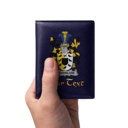 Irish Brownlow Coat of Arms Family Crest Irish Leather Wallet
