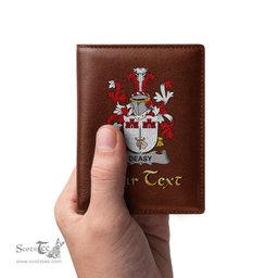Irish Deasy Coat of Arms Family Crest Irish Leather Wallet