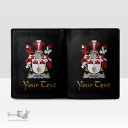 Irish Deasy Coat of Arms Family Crest Irish Leather Wallet