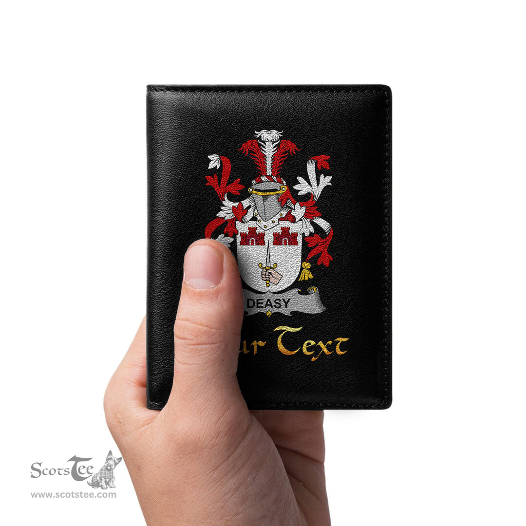 Irish Deasy Coat of Arms Family Crest Irish Leather Wallet