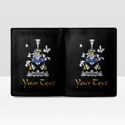 Irish Drisdale Coat of Arms Family Crest Irish Leather Wallet